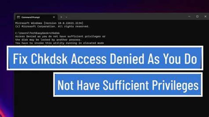 Access denied even though I'm an Administrator?
