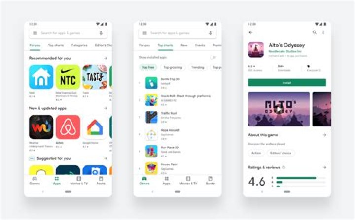 android studio images with playstore