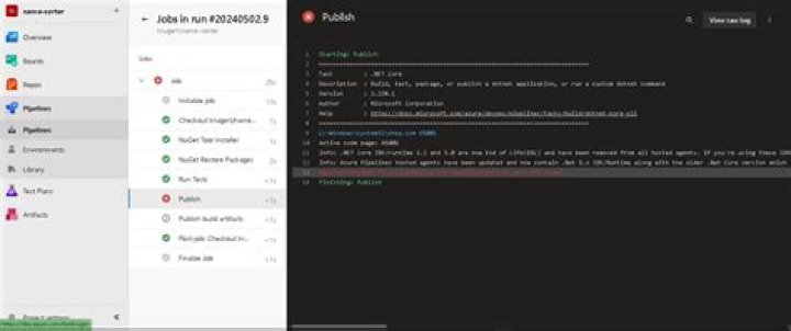 Azure devops pipeline is throwing error installing node js