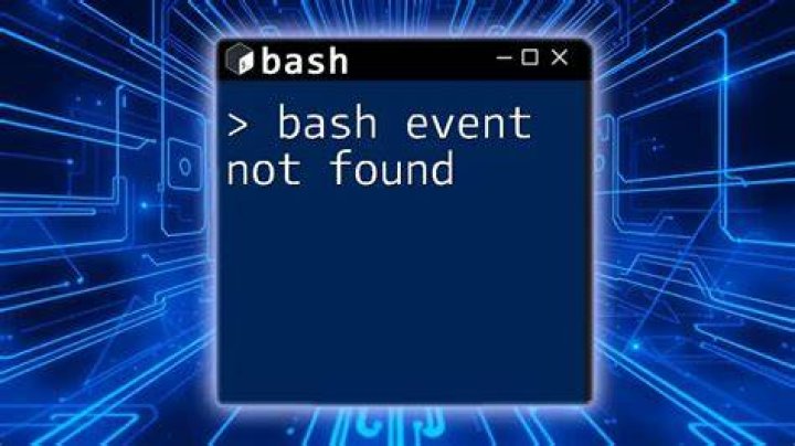 -bash: !