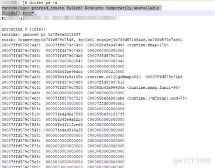 /bin/bash: Resource temporarily unavailable in Docker when running Chrome