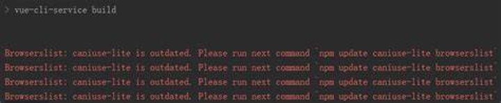 Browserslist: caniuse-lite is outdated. Please run next command `npm update caniuse-lite browserslist`