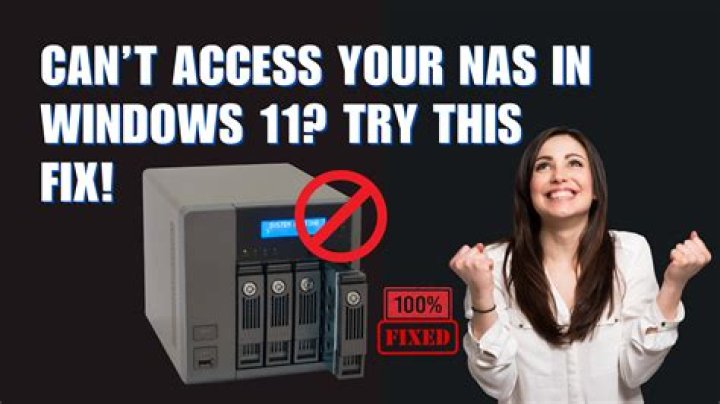 Can't access NAS over WiFi