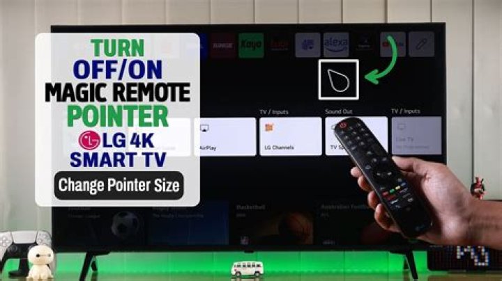 Can you hide LG Magic Remote's cursor on webOS 2? [closed]