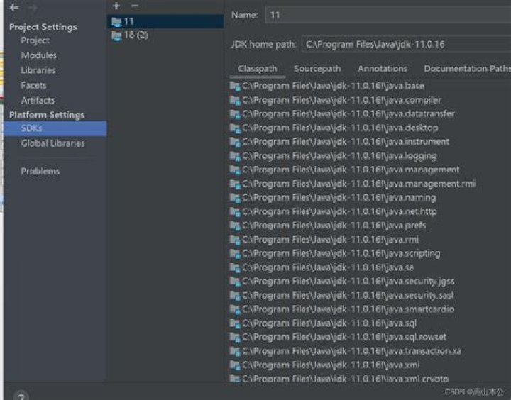 Cannot determine path to 'tools.jar' library for 18 (C:/Program Files/jdk-18.0.1.1)