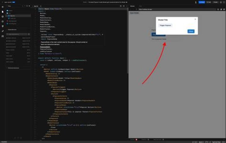 Chakra UI and React | Popover trigger not working