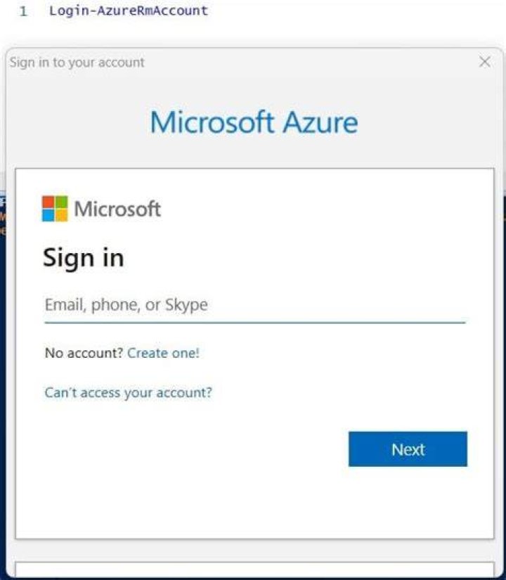 Changing default subscription for Login-AzureRmAccount