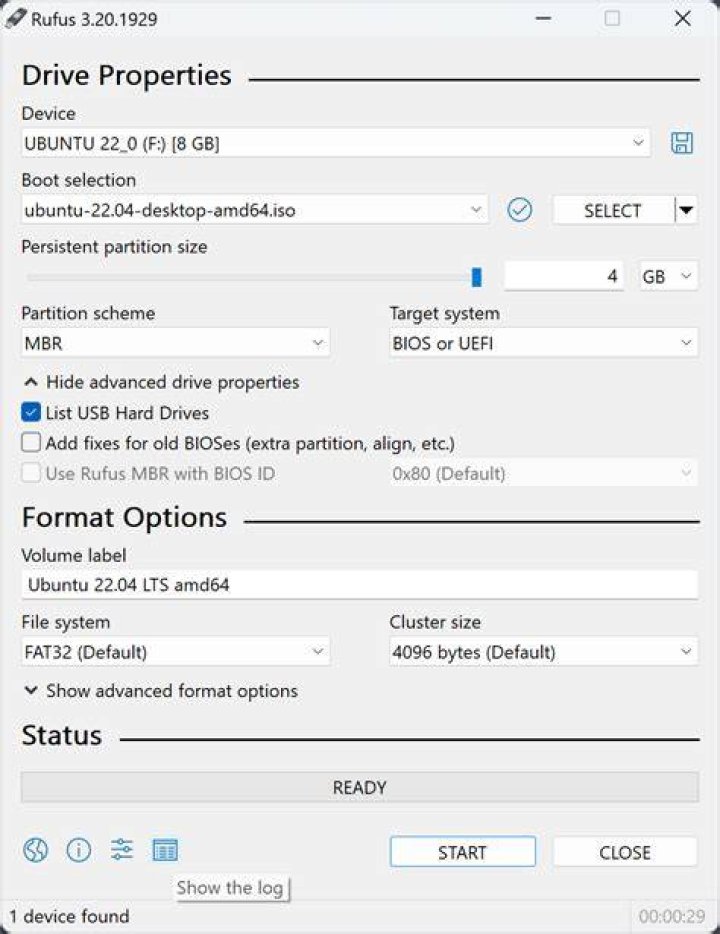 CMOS Configuration For Bootable USB