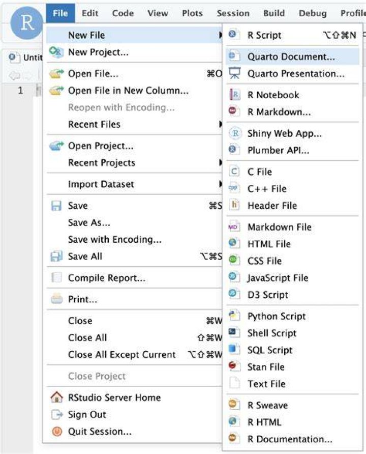 Example of New File Menu Free