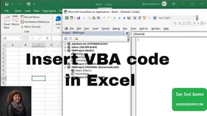 ![Excel VBA insert code into module