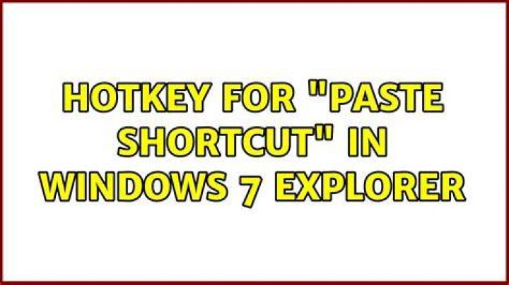 Hotkey for 