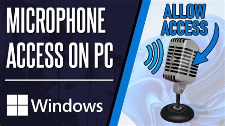 How can I find out which processes on my computer are accessing the microphone?