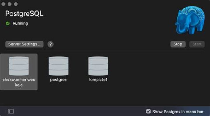 How can I start PostgreSQL server on Mac OS X?
