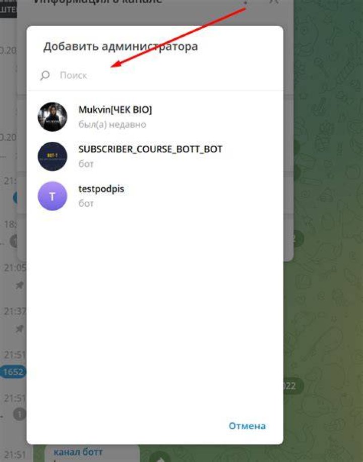 How do I add my bot to a channel?
