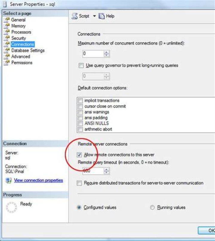 How do I fix the error 'Named Pipes Provider, error 40 - Could not open a connection to' SQL Server'?
