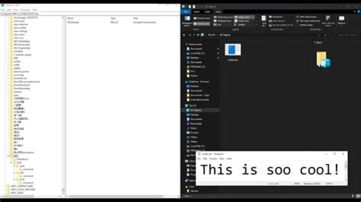 How do I make and run my own file extension?
