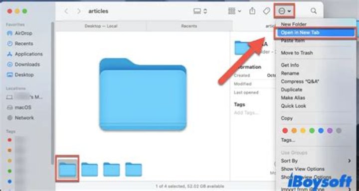 How do you duplicate current open Finder view in new tab (Mavericks)?