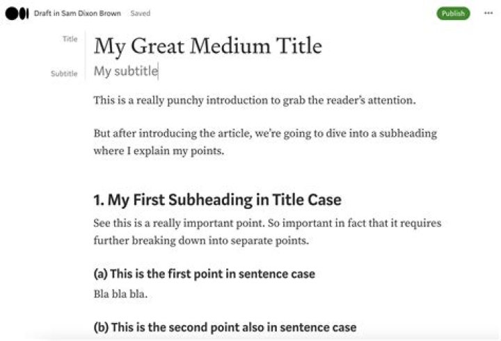How to add a subtitle in class article in Latex?