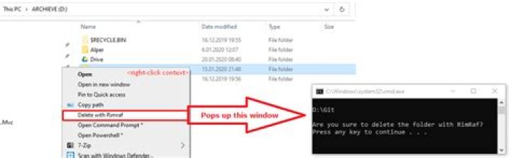 How to Delete node_modules - Deep Nested Folder in Windows