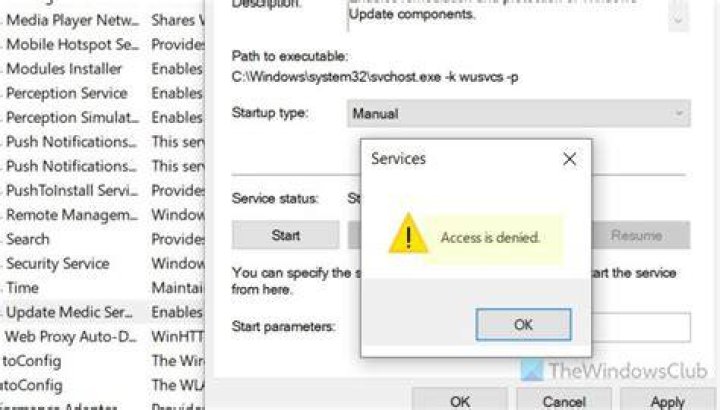 How to disable a service when 