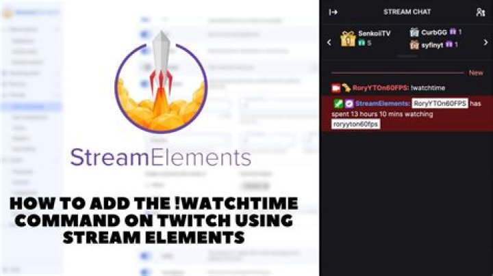 How to get Twitch watchtime (like streamelements)