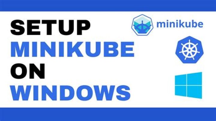 How to install minikube and docker in Windows 10?