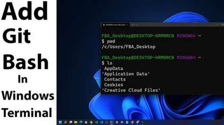 How To Launch Git Bash from Windows Command Line?