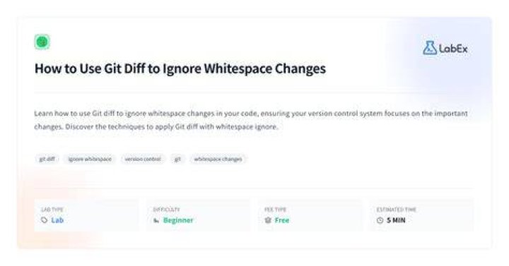 How to make git diff --ignore-space-change the default