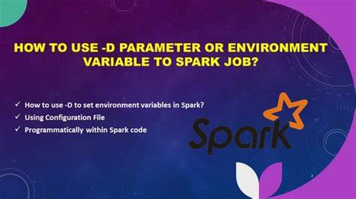 How to pass -D parameter or environment variable to Spark job?
