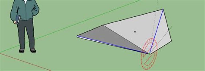 How to rotate a 3D object in SketchUp?