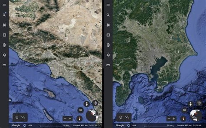 How to set the scale exactly in Google Earth?
