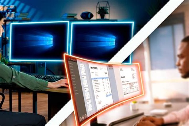 Image showing that both monitors are detected
