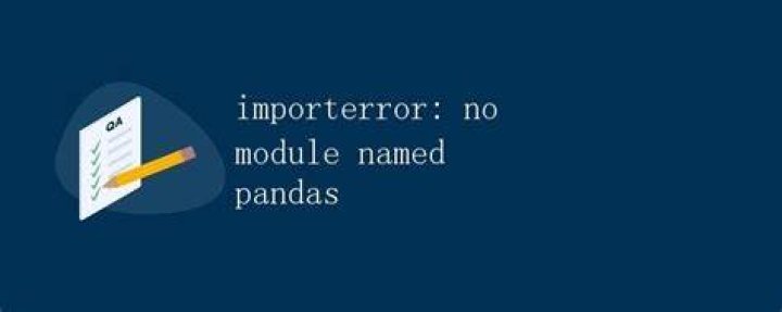 ImportError: No module named pandas