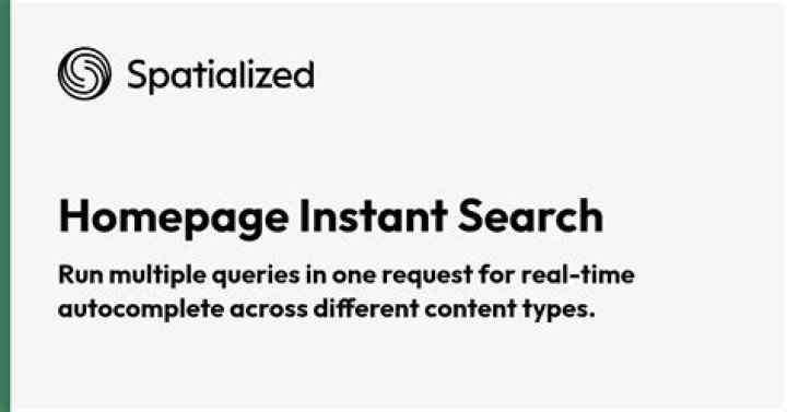 Instant Search