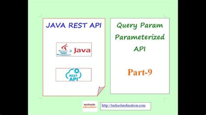 Java REST API Complex Query