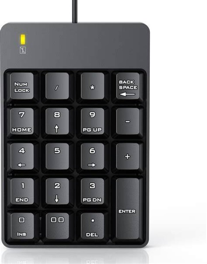 Keyboard numbers vs Numeric keypad keys