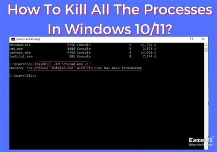 Kill all processes for a given user
