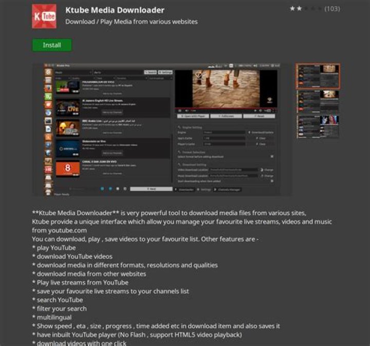 Ktube Media Downloader 