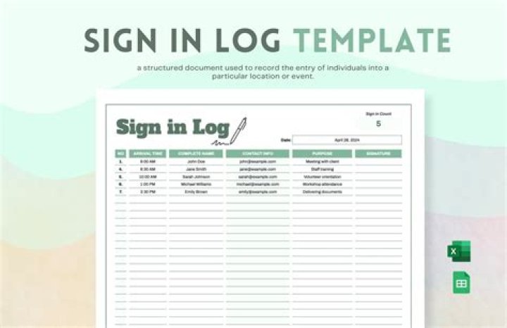 Log in example