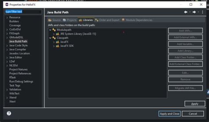 Module not found: javafx.controls