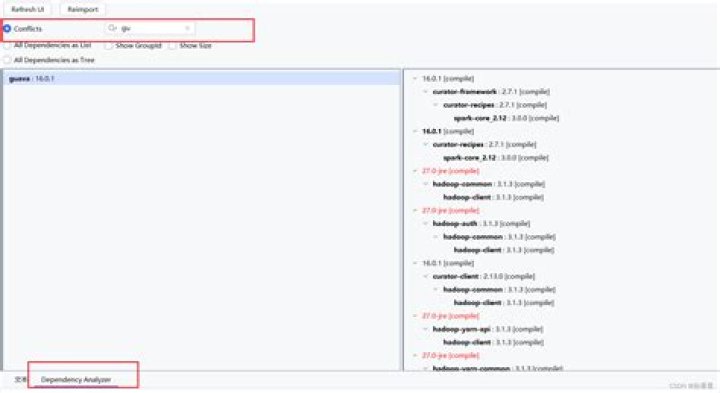 NoSuchMethodError exception when using com.google.common.base.Splitter