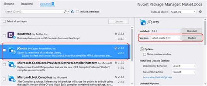NuGet Package Manager