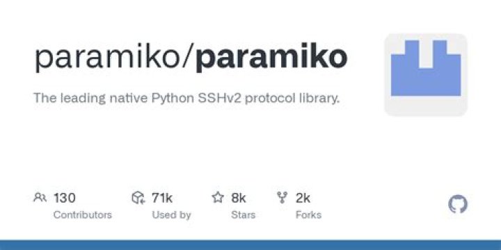 Paramiko: 