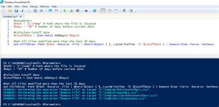Powershell Delete files older than X days, but keep at least 1