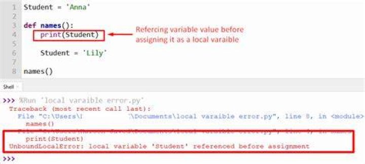 Python 3: UnboundLocalError: local variable referenced before assignment [duplicate]