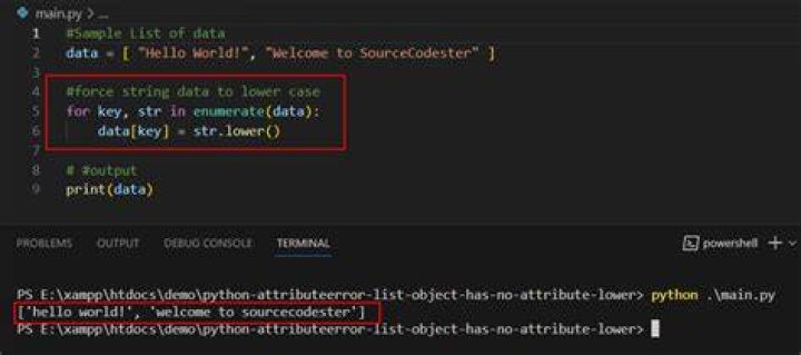 Python AttributeError: 'tuple' object has no attribute 'lower'