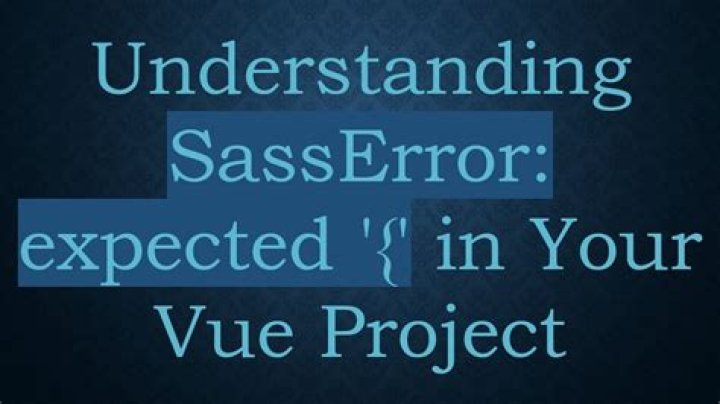 SassError: SassError: expected 