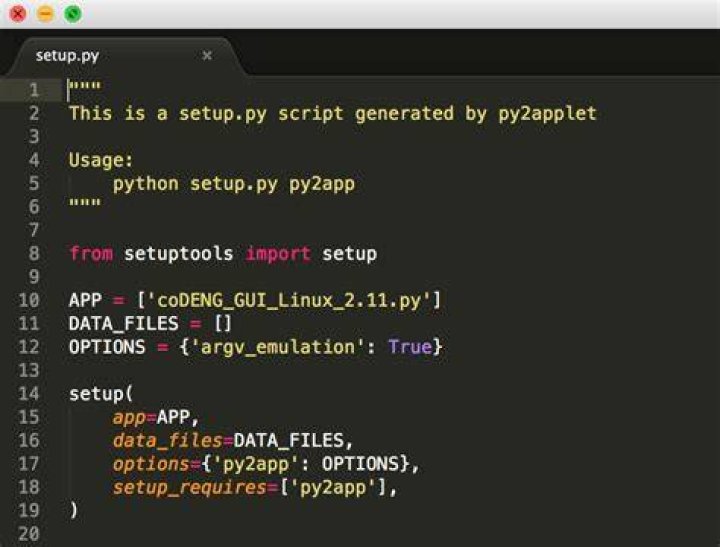setup.py examples?