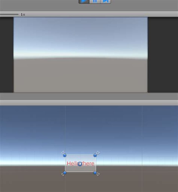 TextMeshPro Text Object is not visible in unity gameView