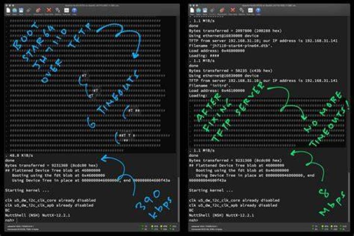 TFTP Timeout with no apparent cause